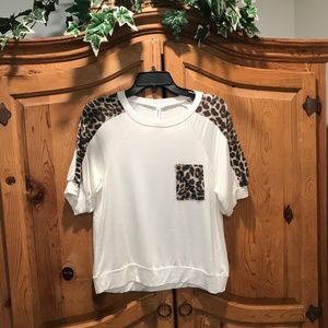 NEW!! Boutique Animal Print Top